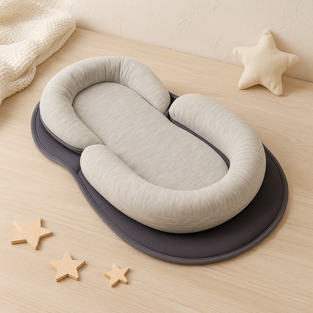 Foldable Nest Baby Crib Bed