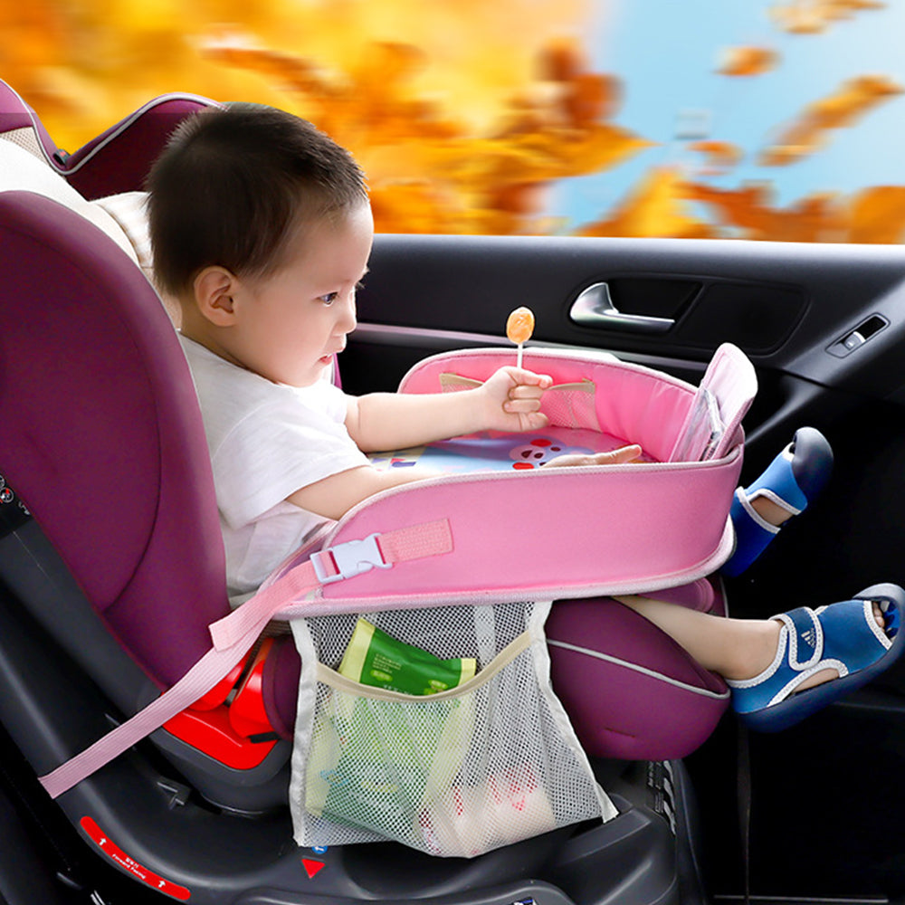 Portable Waterproof Baby Travel Car Tray