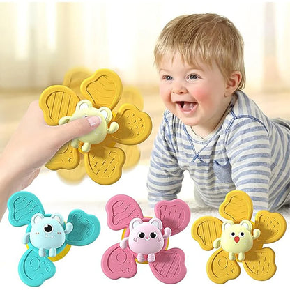 Baby Suction Spinner Bath Toy