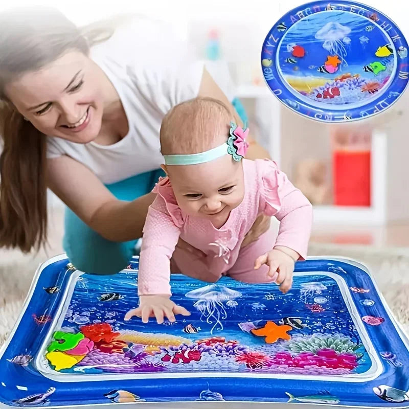 Baby Inflatable Tummy Time Water Mat