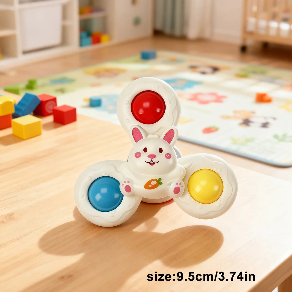 Baby Suction Spinner Bath Toy
