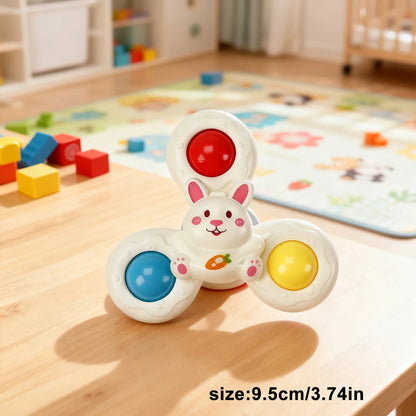 Baby Suction Spinner Bath Toy