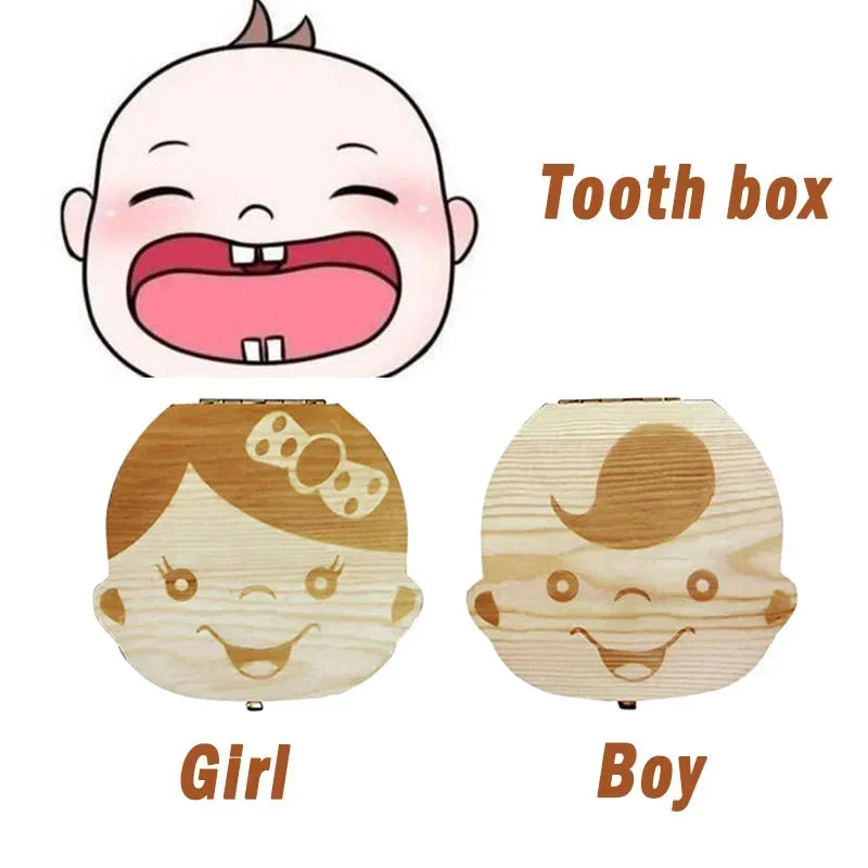Baby Tooth Keepsake Box