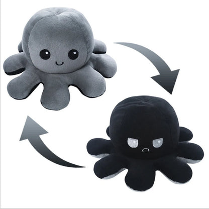 Reversible Octopus Plush Toy