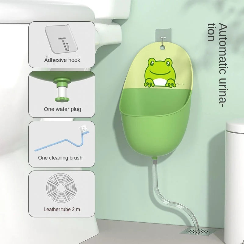 Frog Wall-Mounted Potty Trainer