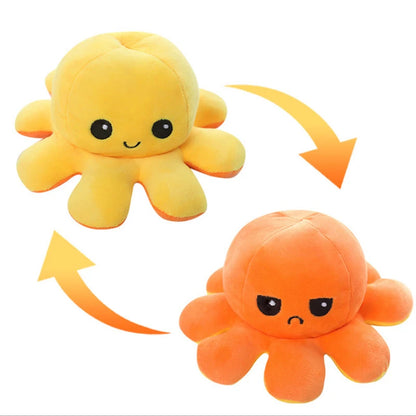 Reversible Octopus Plush Toy