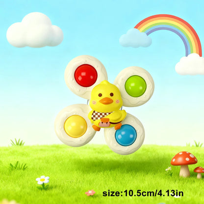 Baby Suction Spinner Bath Toy