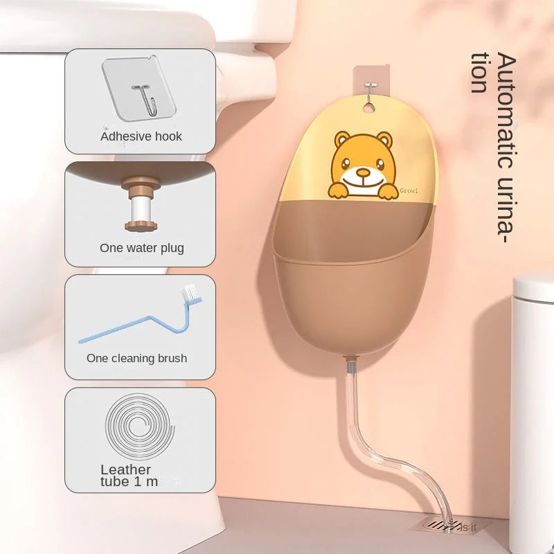 Frog Wall-Mounted Potty Trainer