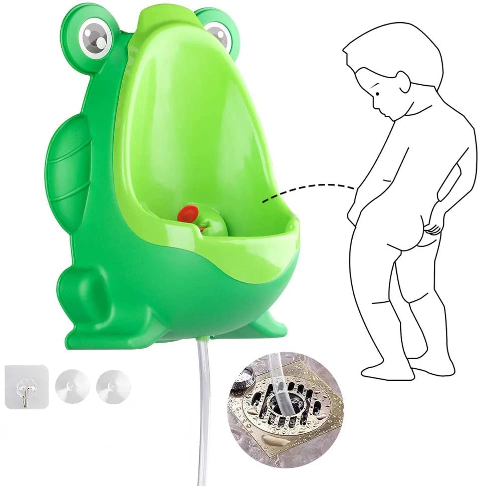 Frog Wall-Mounted Potty Trainer