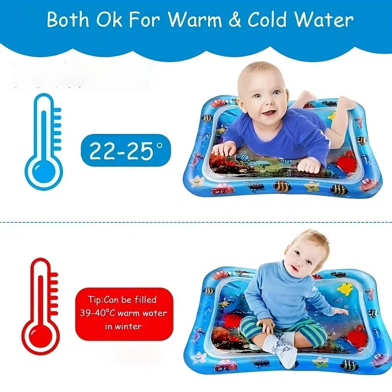 Baby Inflatable Tummy Time Water Mat