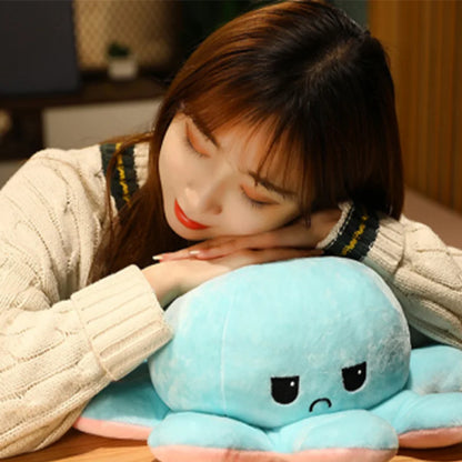 Reversible Octopus Plush Toy