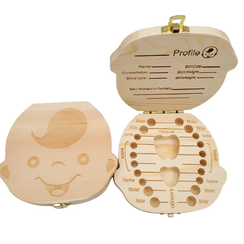 Baby Tooth Keepsake Box