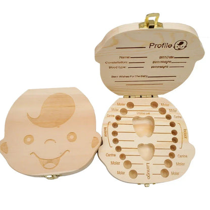 Baby Tooth Keepsake Box