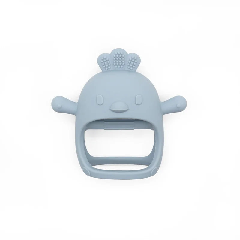 Baby Silicone Teether Toy Cartoon Chick Shape
