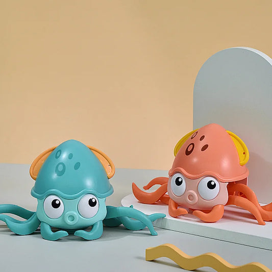Crawling Baby Bath Octopus