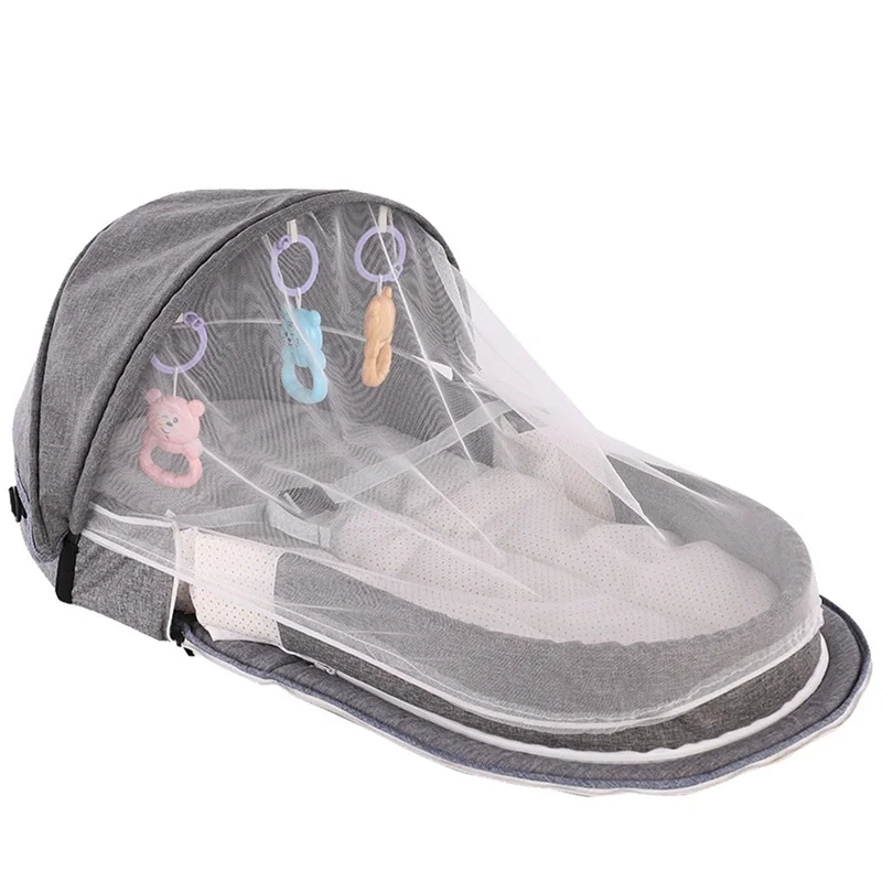 Foldable Baby Bed with Mosquito Net