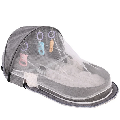 Foldable Baby Bed with Mosquito Net