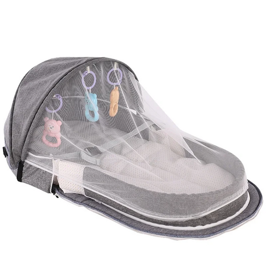 Foldable Baby Bed with Mosquito Net