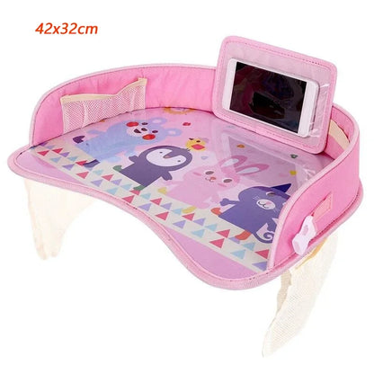Portable Waterproof Baby Travel Car Tray