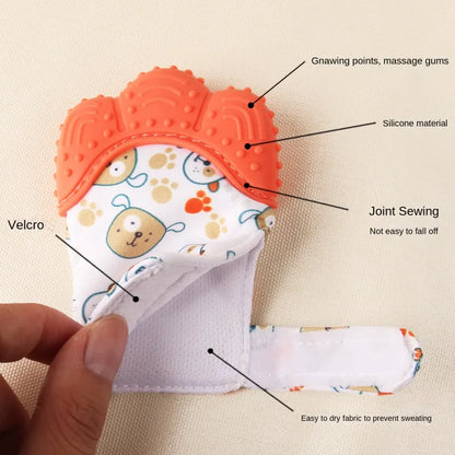 Baby Teething Glove – Soothing Mitten Toy