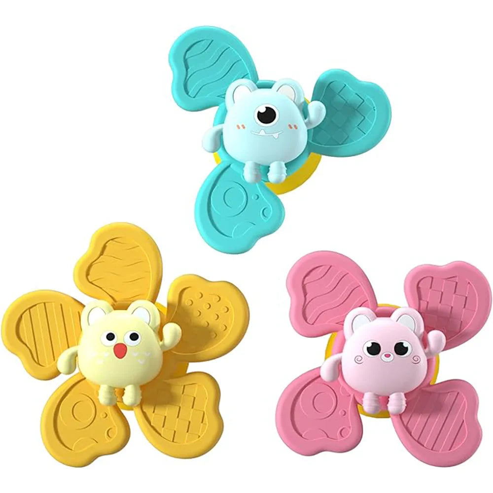 Baby Suction Spinner Bath Toy