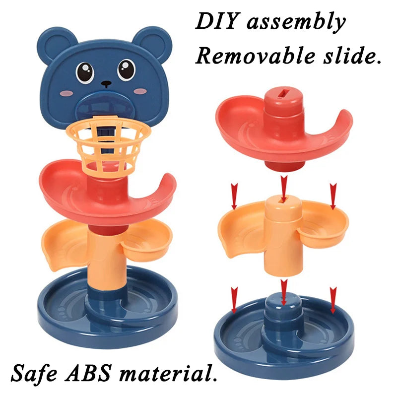 Rolling Ball Tower Baby Toy