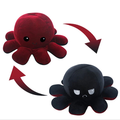 Reversible Octopus Plush Toy