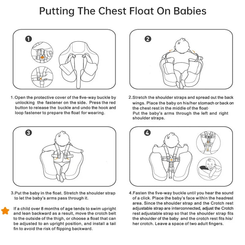 Baby Soft Swim Trainer Float