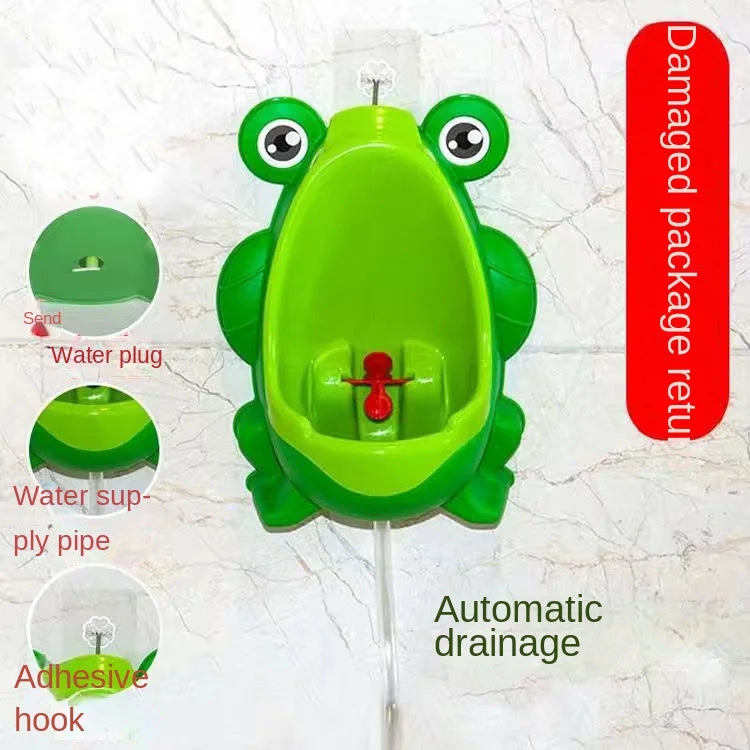 Frog Wall-Mounted Potty Trainer