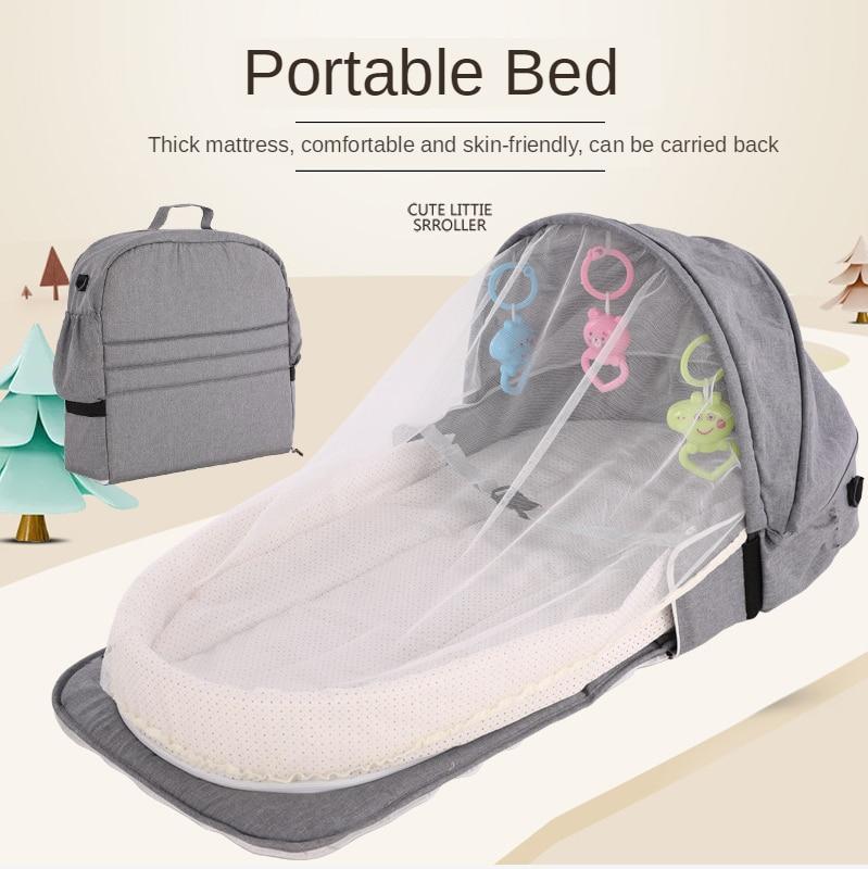 Foldable Baby Bed with Mosquito Net